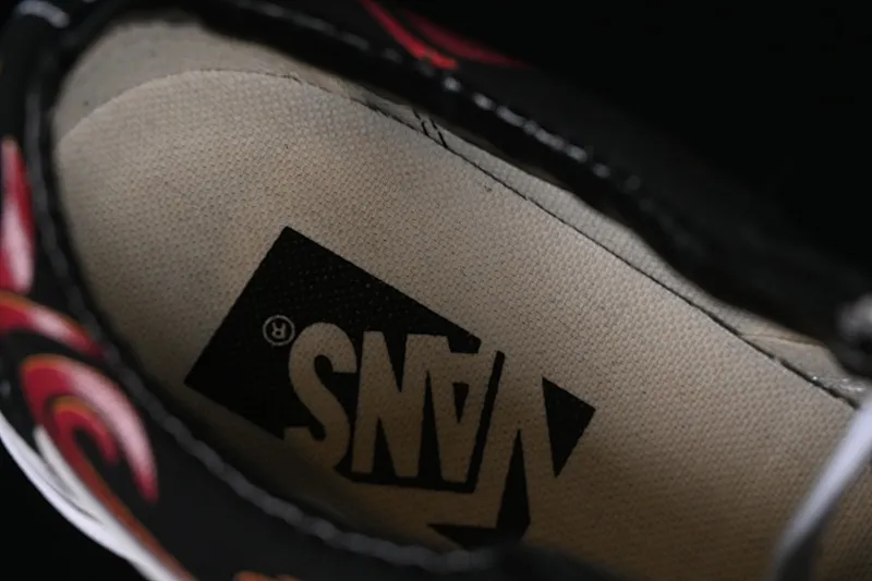 All categories Vans Vans series Vans Low Vans low-top Vans Old Skool flame red low-top casual sneakers VN000CQDBA5